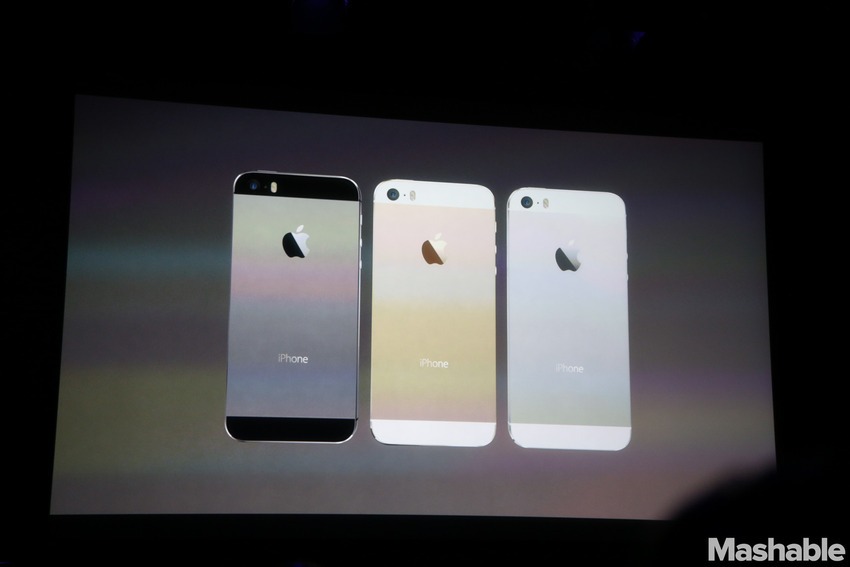 iPhone 5S với 3 màu sắc mới